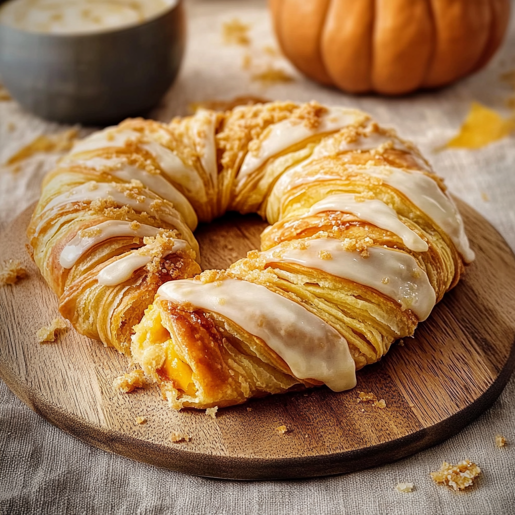 Pumpkin Cream Cheese Danish Recipe