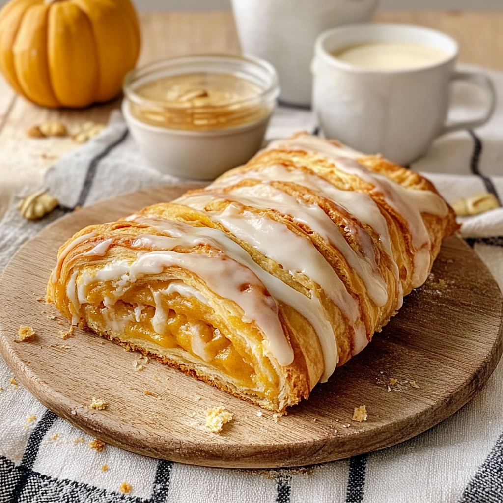 Pumpkin Cream Cheese Danish Recipe