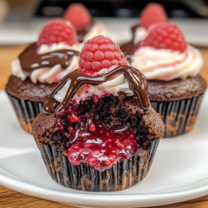 Irresistible Chocolate Raspberry Cupcakes for Dessert Lovers