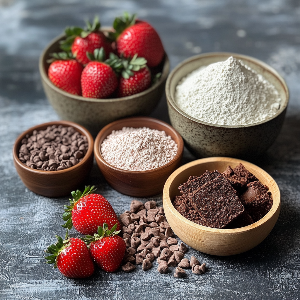 Strawberry Brownies Recipe