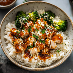 Delicious Nutritious Chicken Rice Bowl for Quick Family Meals