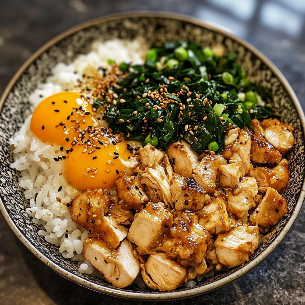 Easy Chicken Rice Bowl Recipe