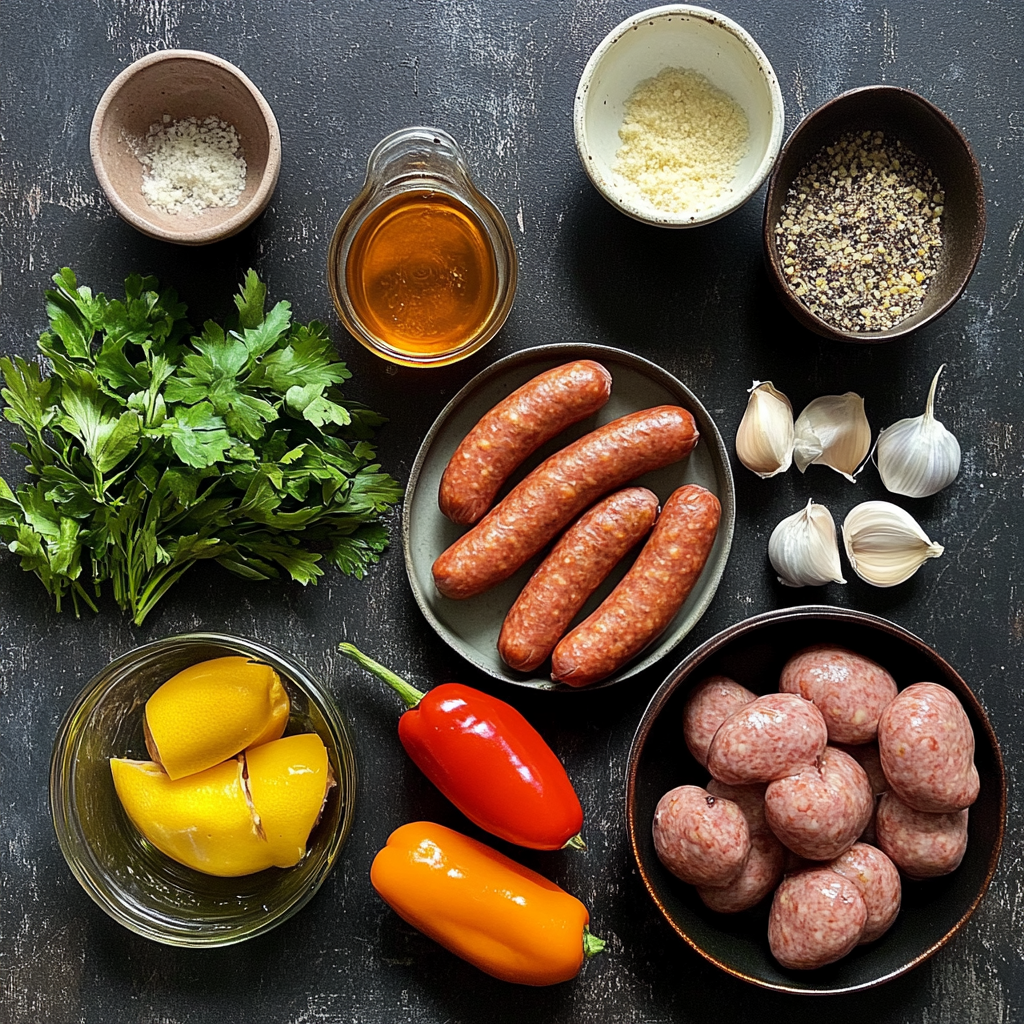 Lebanese Sausage Casserole