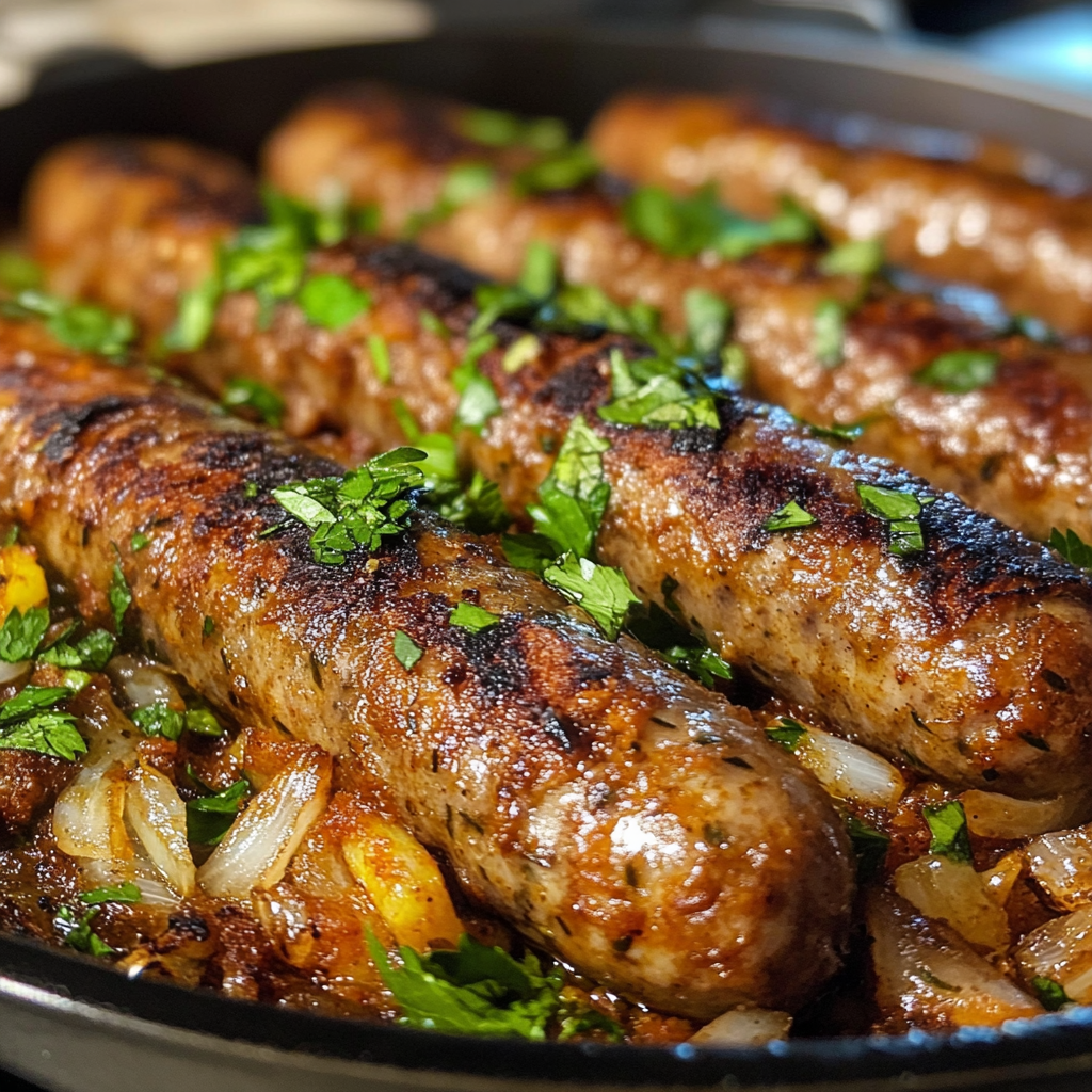 Lebanese Sausage Bake
