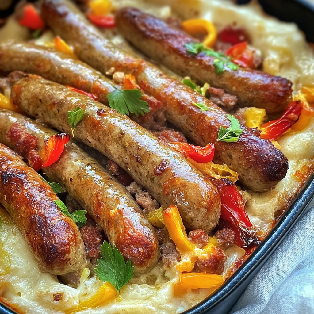 Lebanese Sausage Casserole