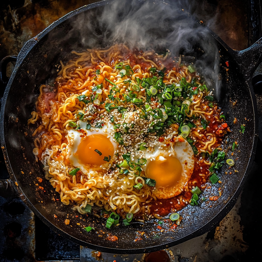 Spicy Ramen Noodle Bowl Recipe