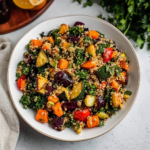 roasted vegetable quinoa salad