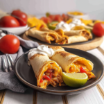 cheesy pocket tacos