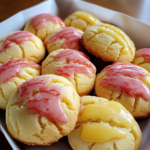 lemon strawberry pound cookies