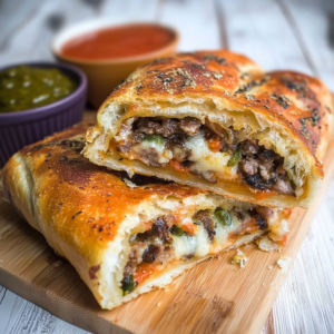 philly cheesesteak stromboli