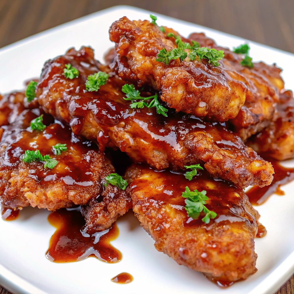 Korean honey butter chicken