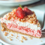 strawberry crunch cheesecake