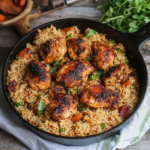 caribbean jerk chicken rice
