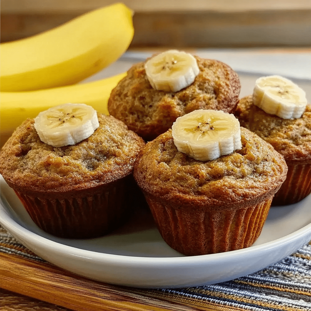 banana bread muffins