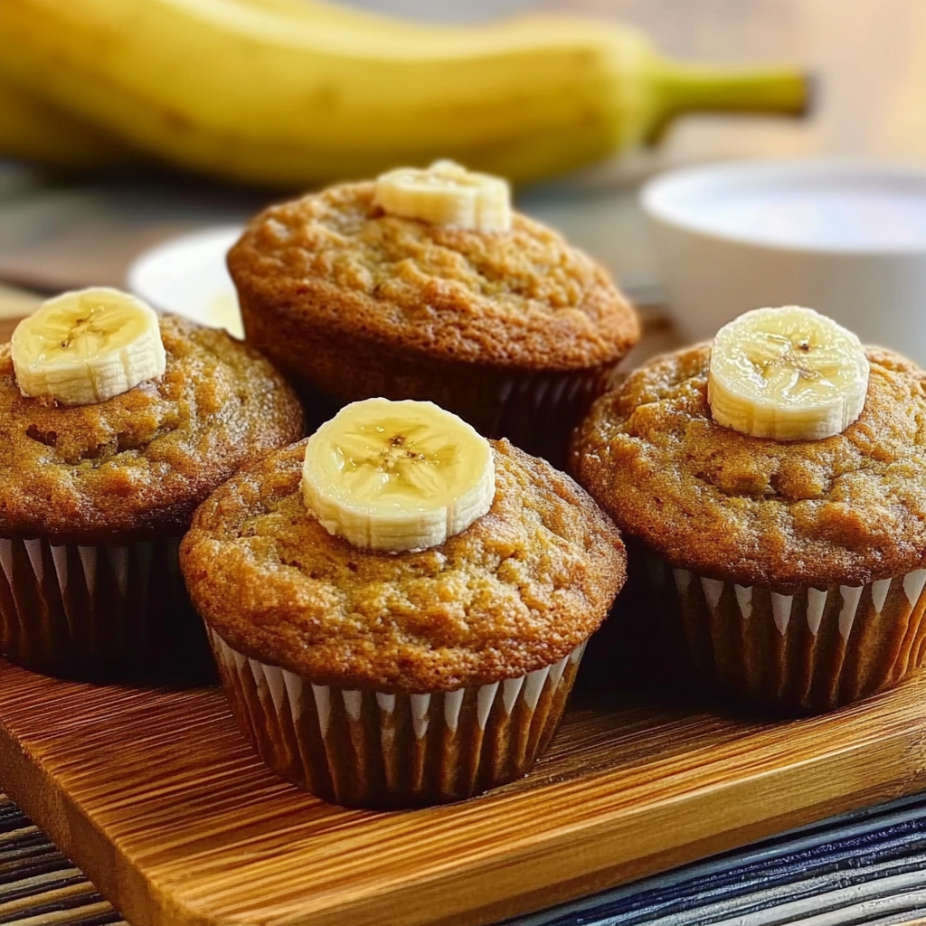 banana bread muffins