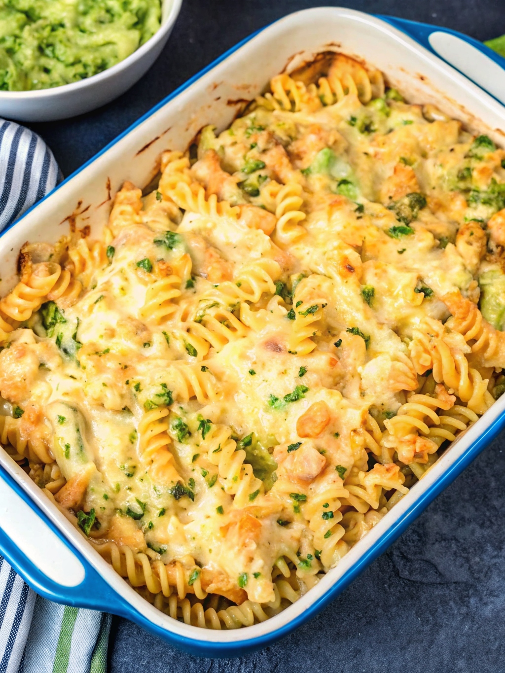 cheesy chicken broccoli pasta