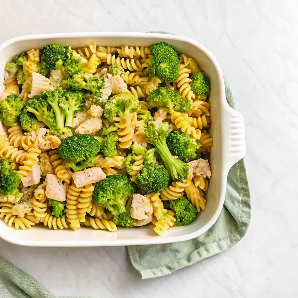 cheesy chicken broccoli pasta
