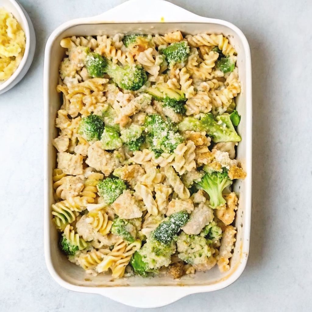 cheesy chicken broccoli pasta