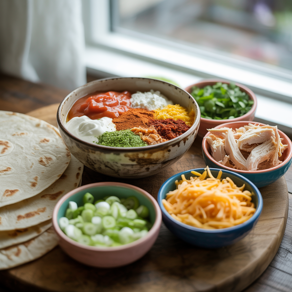 cream cheese chicken taquitos