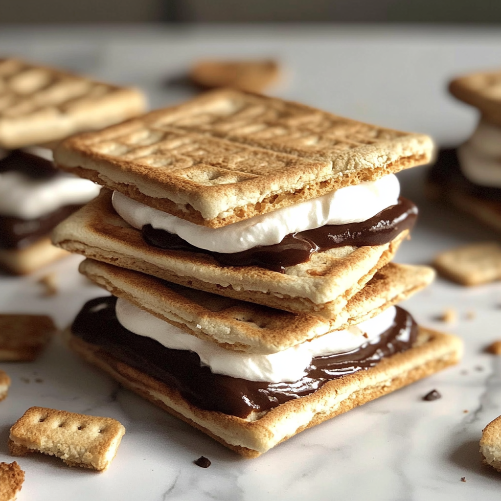 Air Fryer S'mores food photograph 3