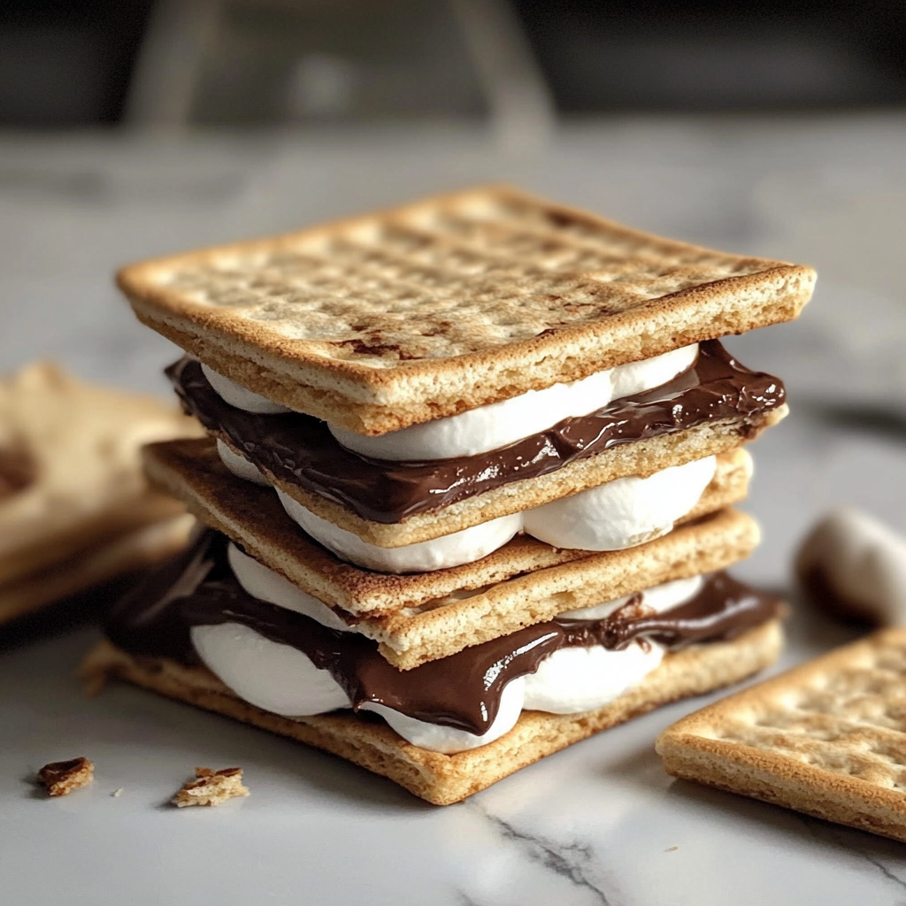 Air Fryer S'mores food photograph 1