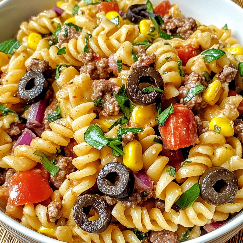 Cowboy Pasta Salad food photograph 1