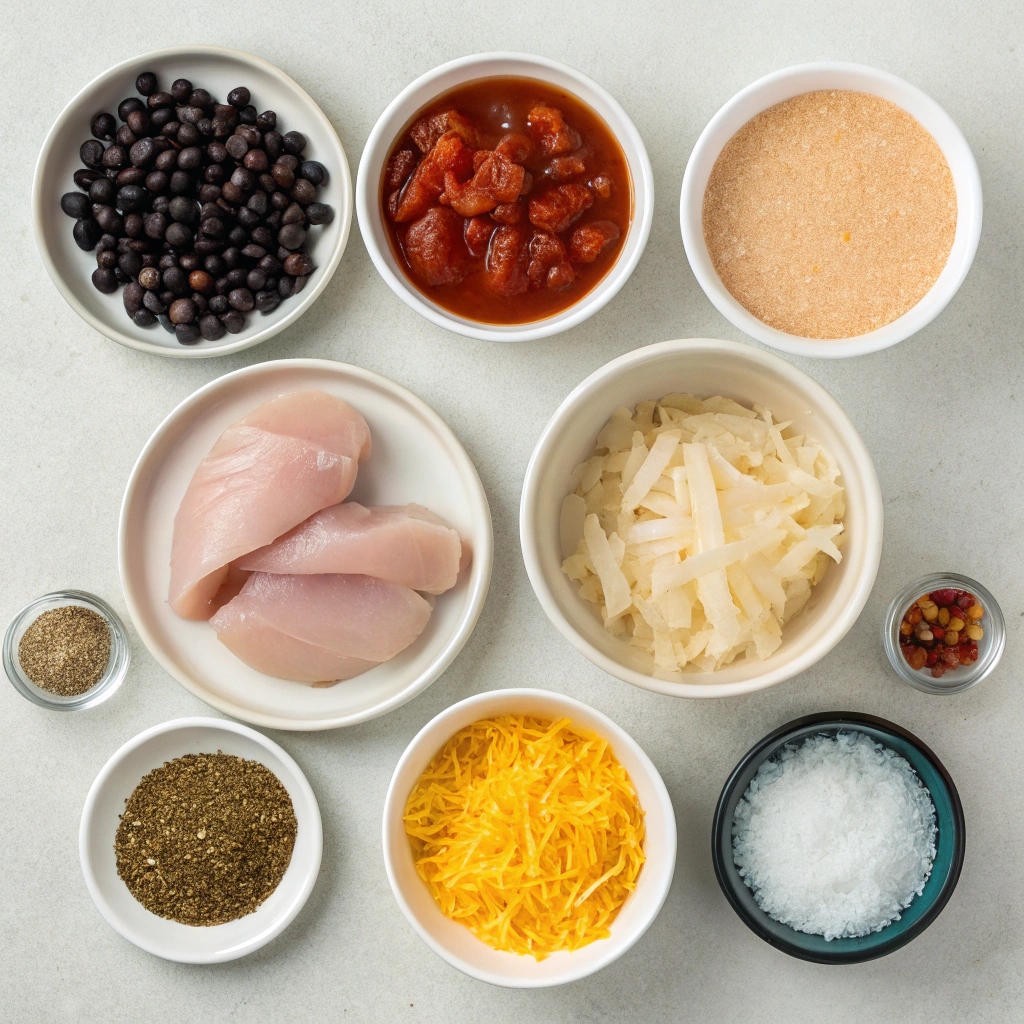 slow cooker chicken rice