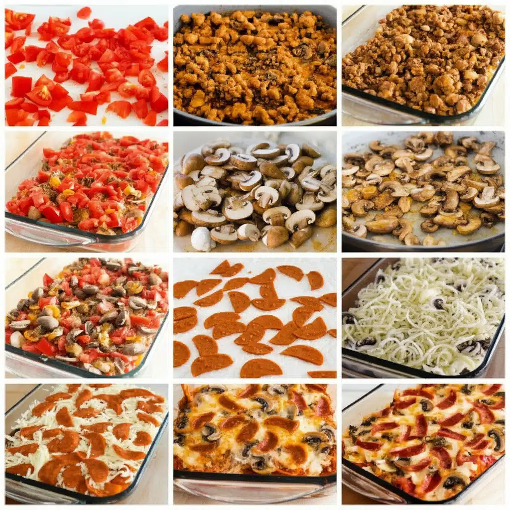 low carb pizza casserole