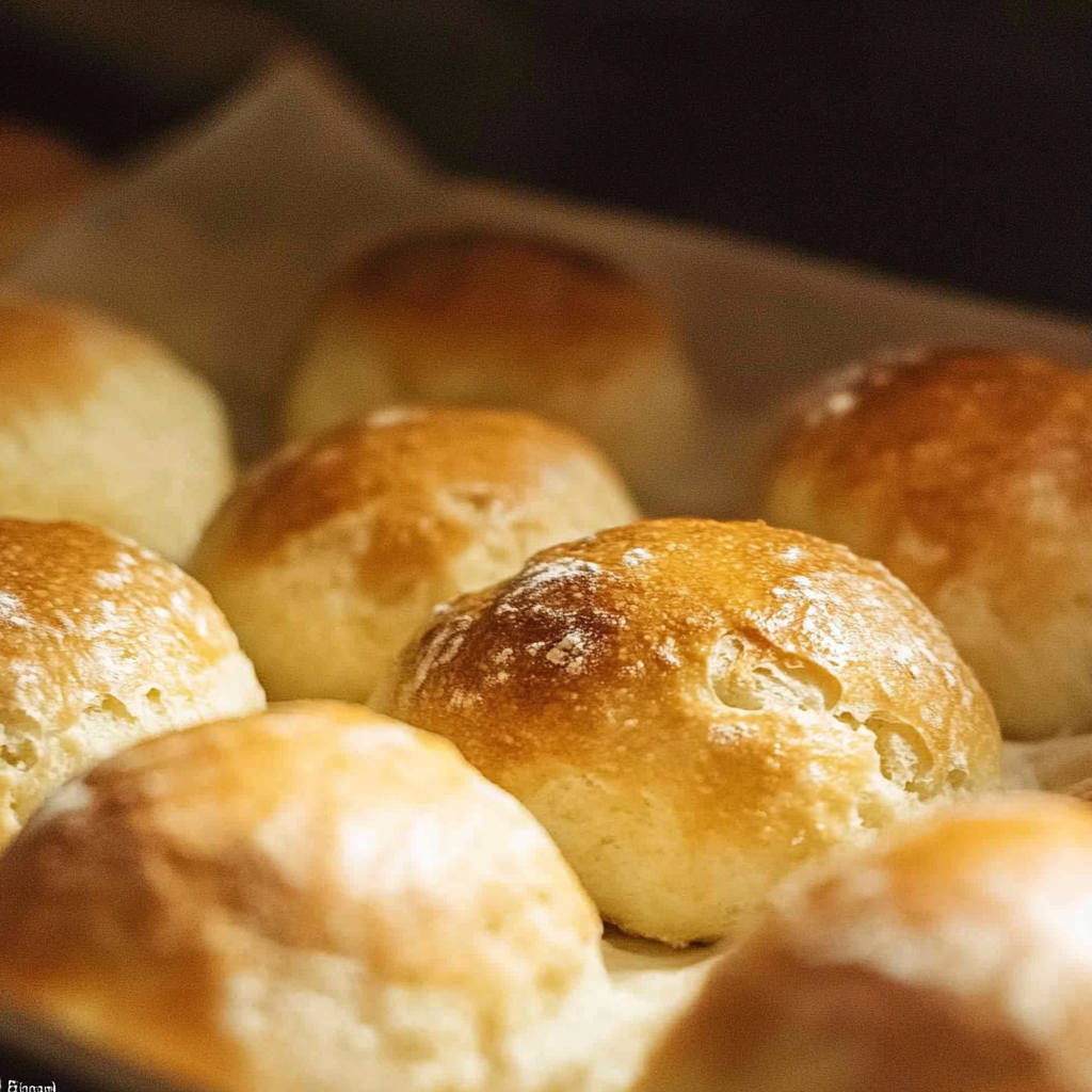 Low-Carb Yogurt Bread Rolls food photograph 3