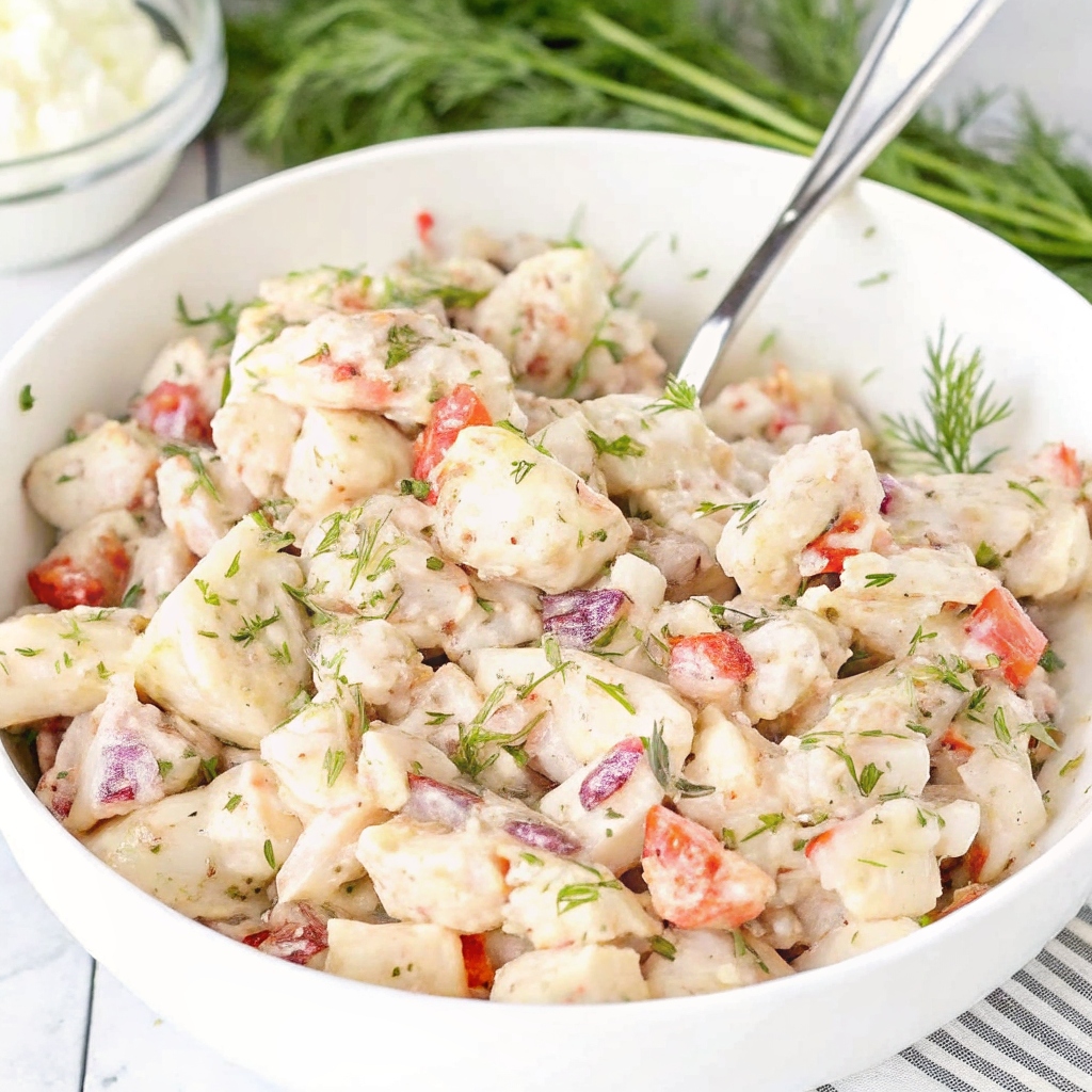 easy seafood salad