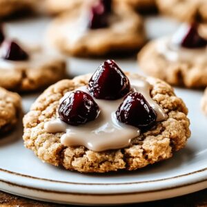 Soft Chewy Tart Cherry Cookies