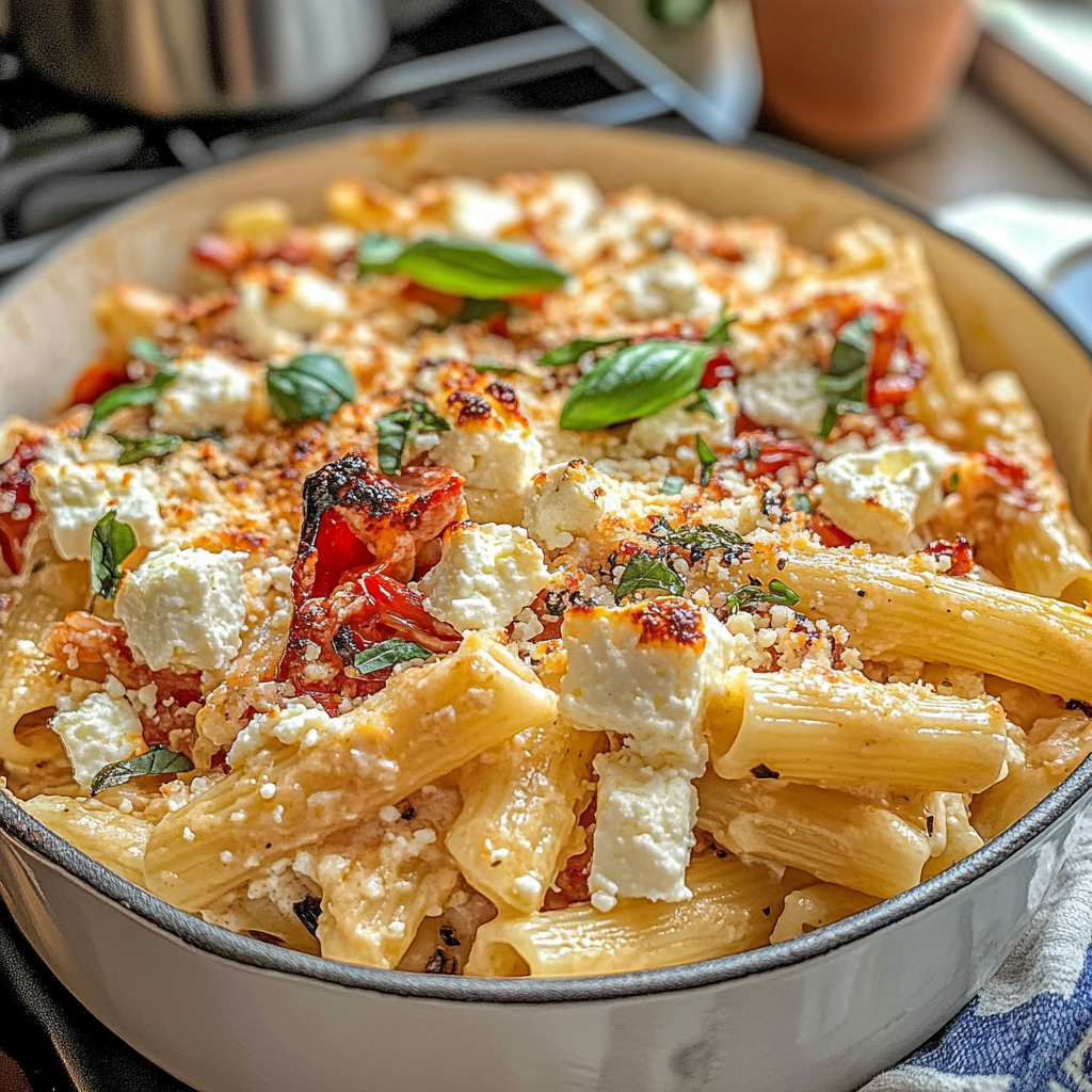 Baked Feta Pasta food photograph 2