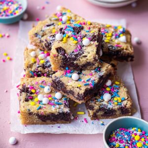 Birthday Sprinkle Brookies – Perfect Celebration Treat