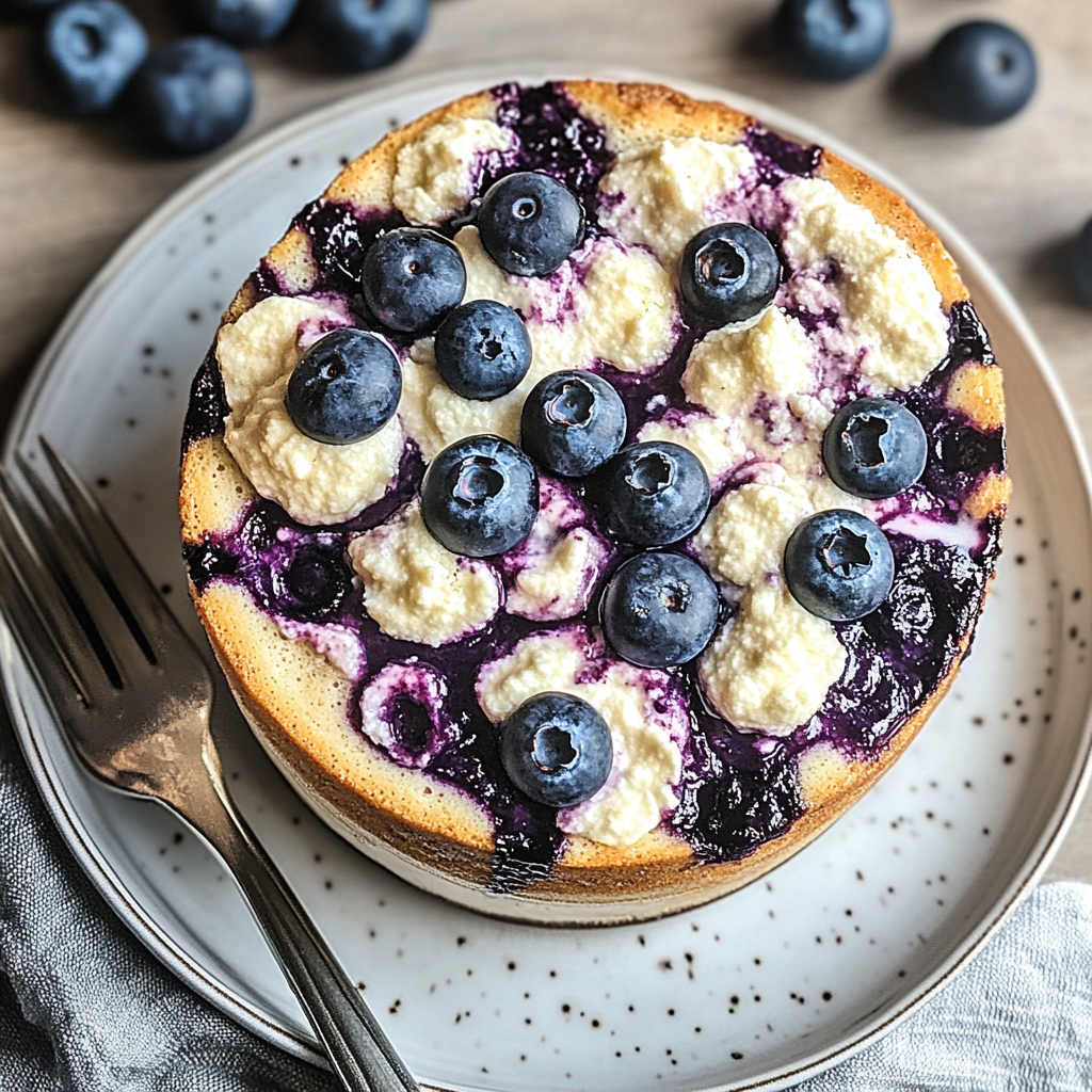Blueberry Cream Cheese Coffee food photograph 1