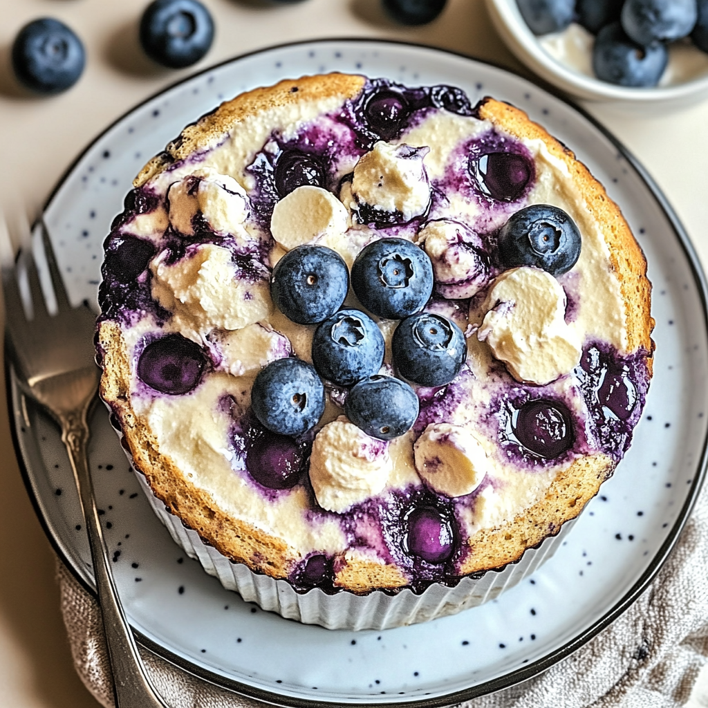 Blueberry Cream Cheese Coffee food photograph 3