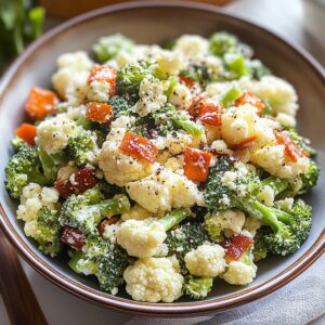 Broccoli Cauliflower Salad Recipe – Easy 15-Minute Side