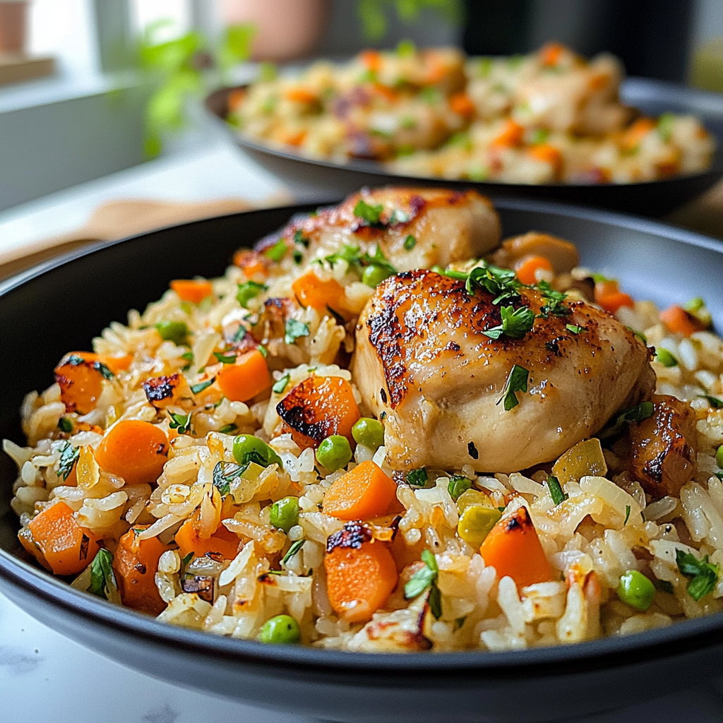 Chicken Rice One Pot food photograph 2