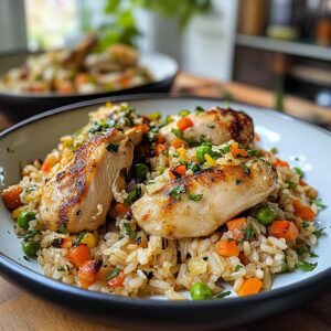 Chicken Rice One Pot Recipe – Easy 70-Minute Family Dinner