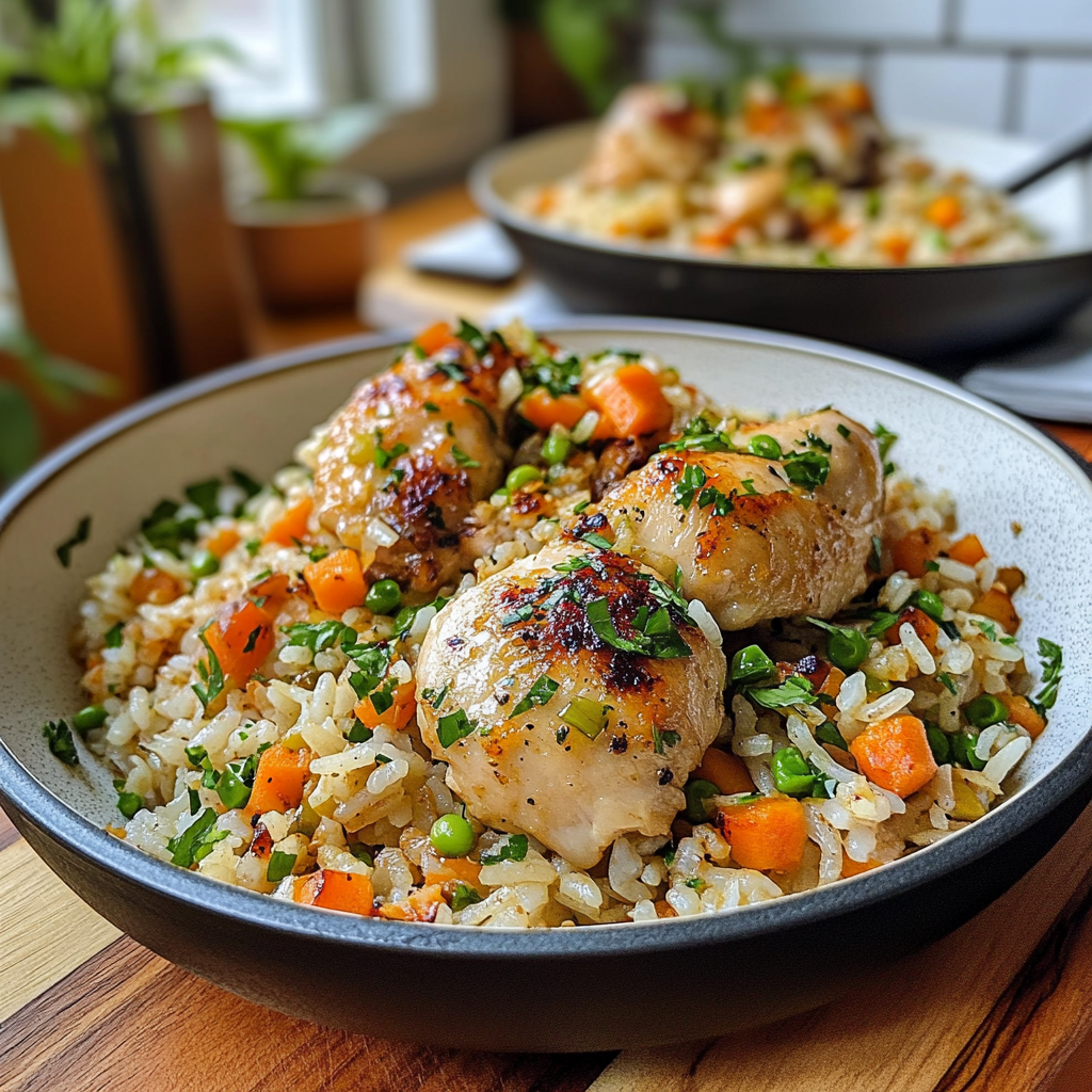 Chicken Rice One Pot food photograph 1