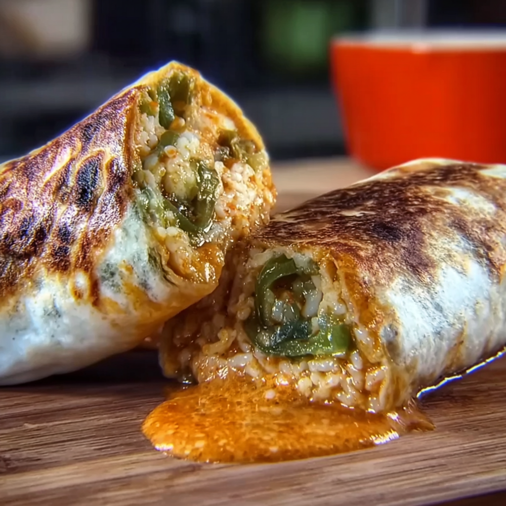 Chile Relleno Burrito food photograph 3