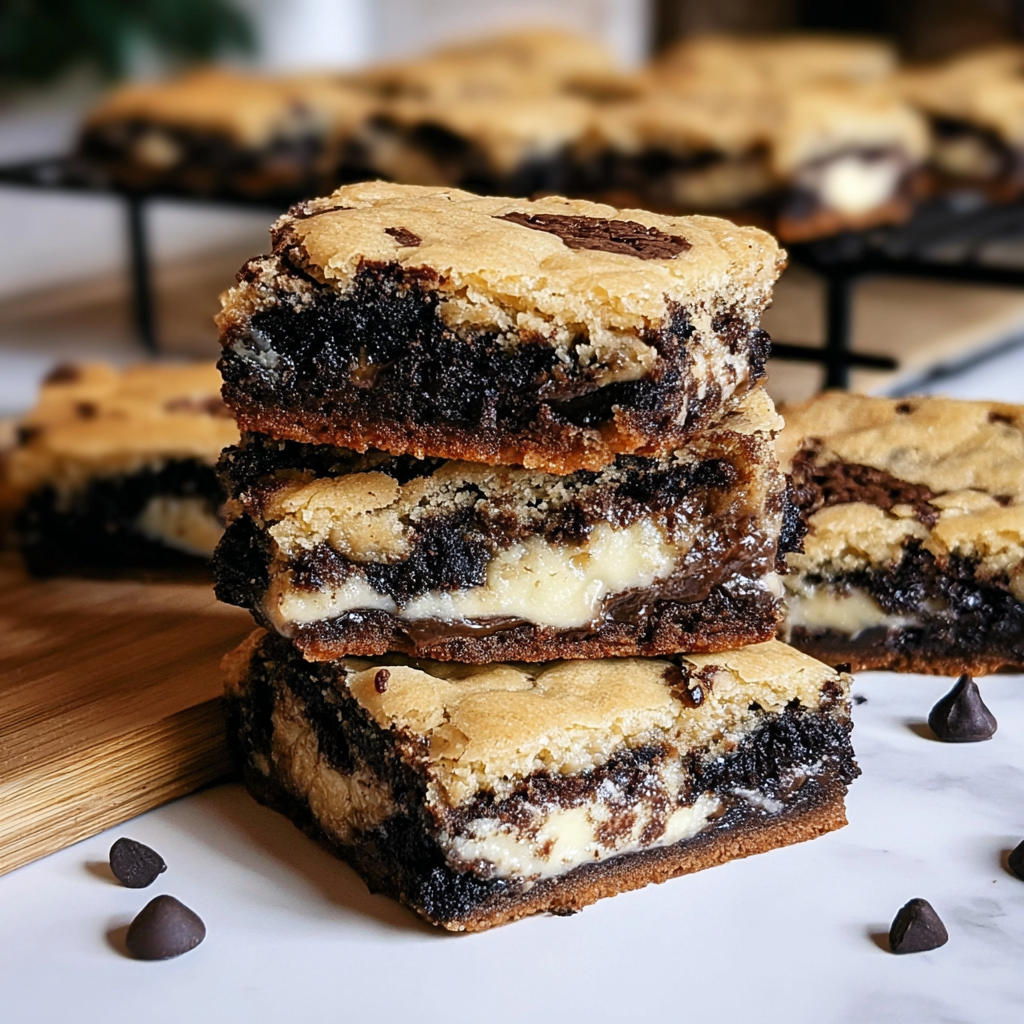 Cookies Cream Dessert Brookies food photograph 1