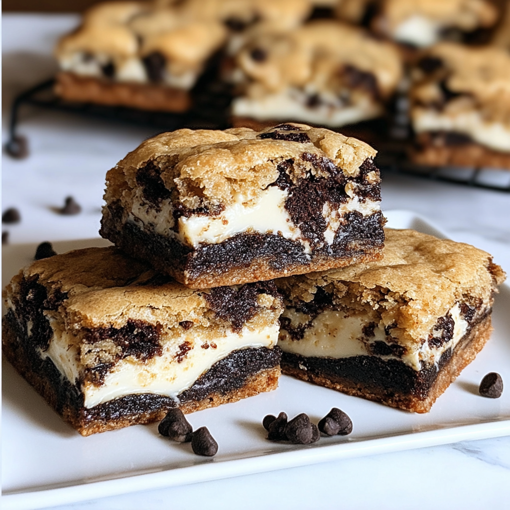 Cookies Cream Dessert Brookies food photograph 2