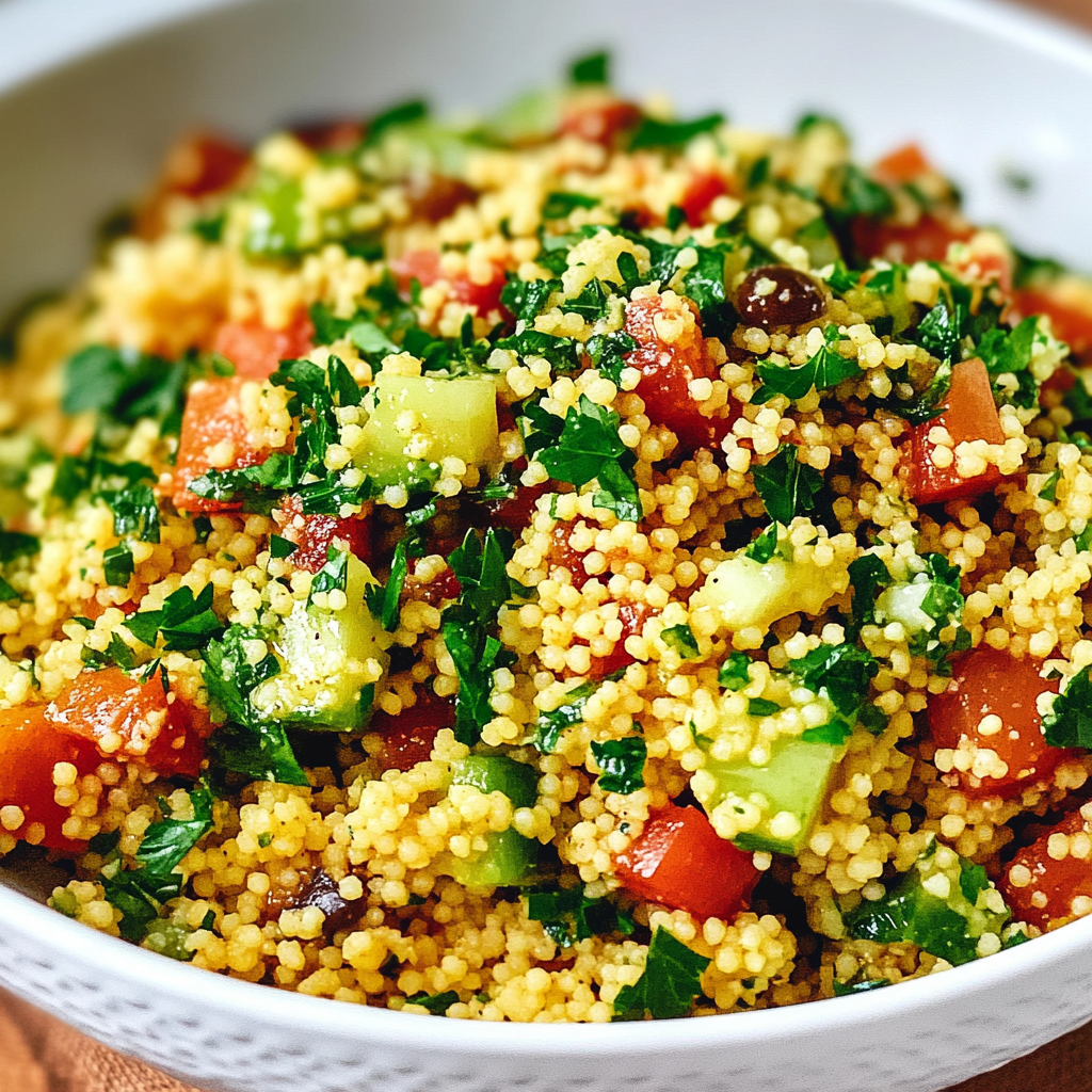 Couscous Tabbouleh Salad food photograph 1