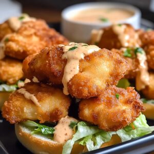 Crispy Bang Bang Chicken Sliders – Best Party Recipe