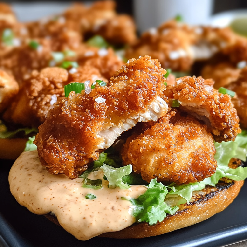 Crispy Bang Bang Chicken food photograph 1