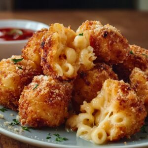 Best Crispy Fried Mac Cheese Balls Recipe – Golden & Creamy