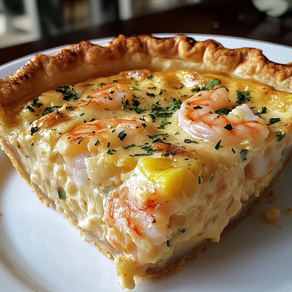 Florida Shrimp Pie Creamy food photograph 3
