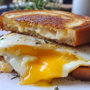 Fried Egg Grilled Cheese – Best Comfort Food Sandwich