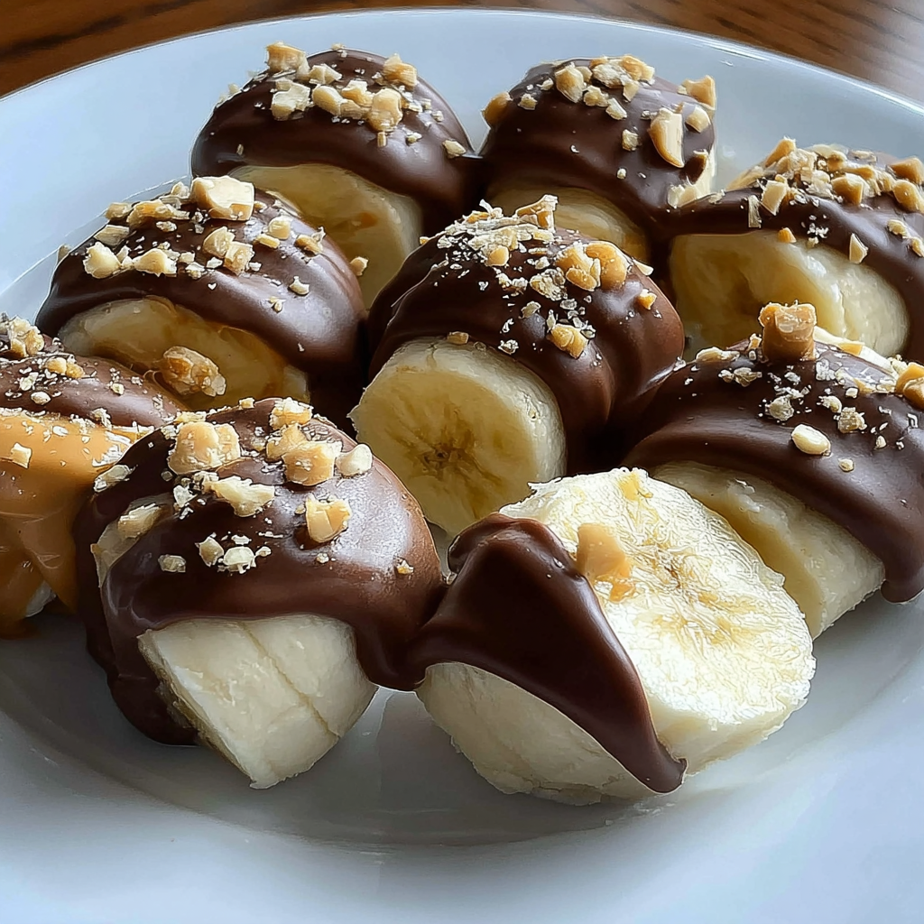 Frozen Peanut Butter Bananas food photograph 1