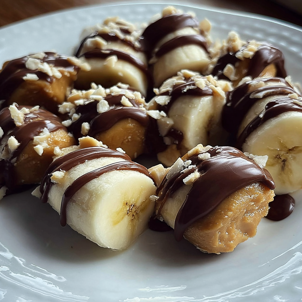 Frozen Peanut Butter Bananas food photograph 2